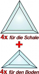 Bausatz Bevel Windlicht